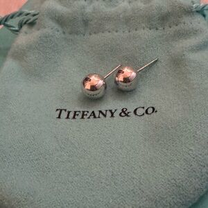 Tiffany & Co. Silver Ball Stud Earrings